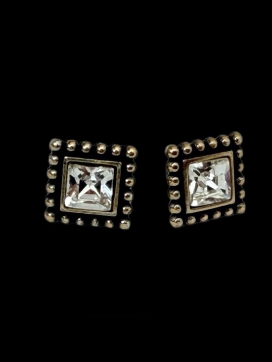Brighton Jewelry - Brighton NWOT Sparkle Square Mini
Post Earrings Twinkle Collection